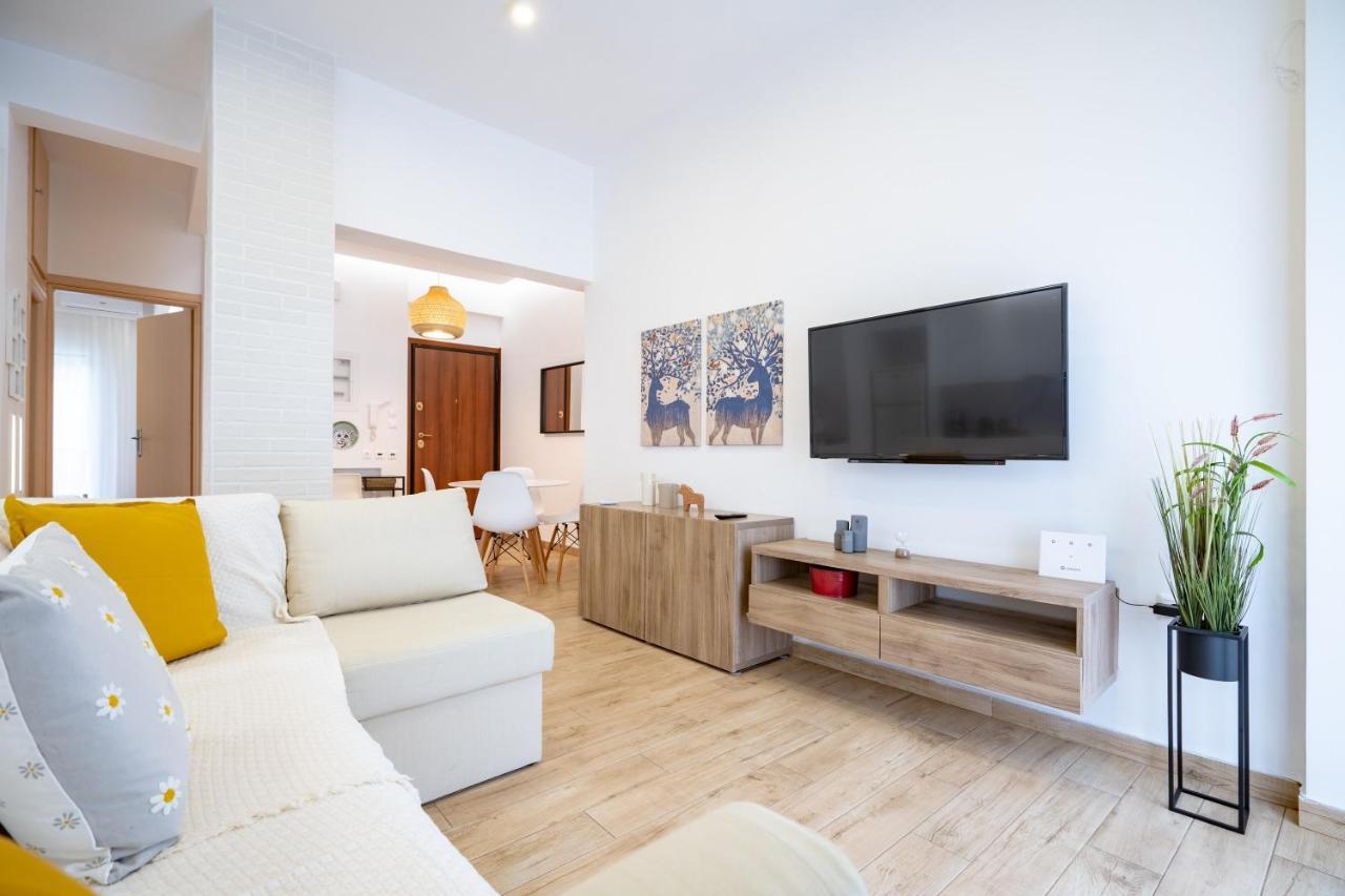 Athens Central Train St. Flat For 4 Pers By Mps 아파트 외부 사진